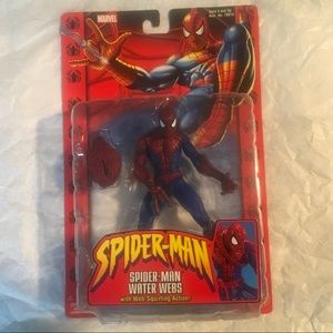 NEW Toybiz Spiderman Water Webs Action Figure